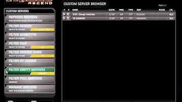 Tribes Ascend: Interactive Menu: Eo
