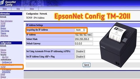 Fix Epson TM-T20II Printer Not Connecting to Network (EpsonNet Config Tutorial)