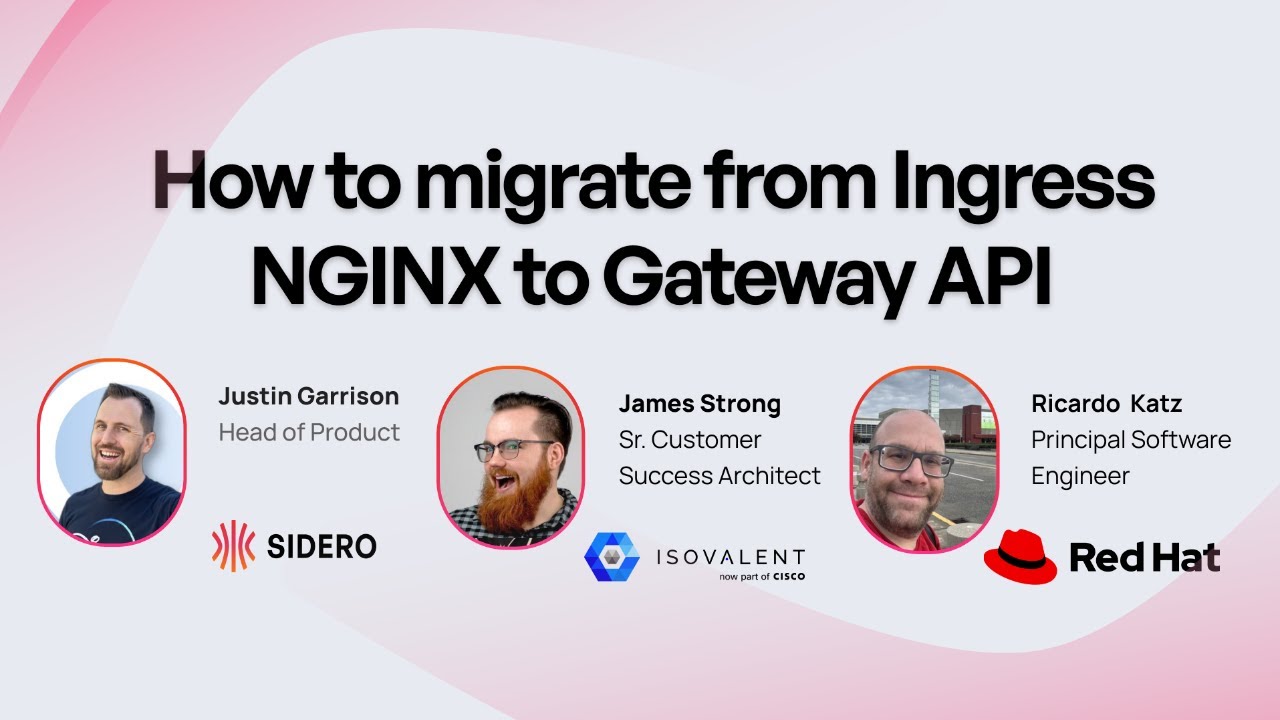 How to migrate from Ingress NGINX to Gateway API - YouTube