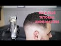 How to: Erase the skin line (Andis Masters Cordless) | Professional barber tutorial