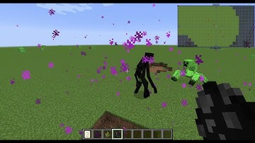 Mutant enderman vs mutant creeper