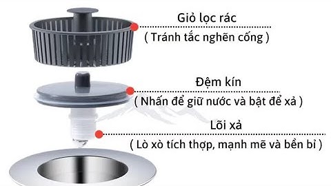 Bộ Lọc Rác Bồn Rửa Bát 3in1 | Ngăn Mùi Hôi – Lọc Thức Ăn Thừa Siêu Tiện Lợi