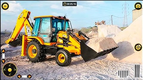 Top 5 Village JCB Excavator Simulator - Offroad Construction Games 2022 - Android Gameplay