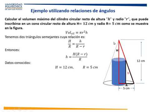 Video: ¿Cómo se encuentra el volumen de un cono dentro de un cilindro?