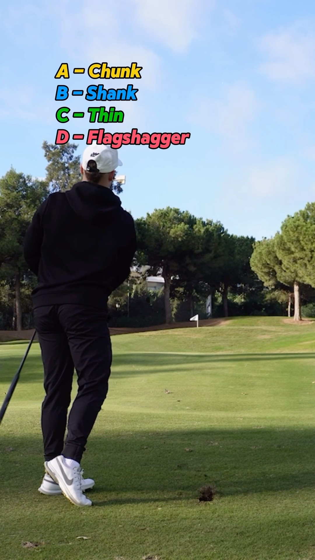 What shot would you hit ? #golf
