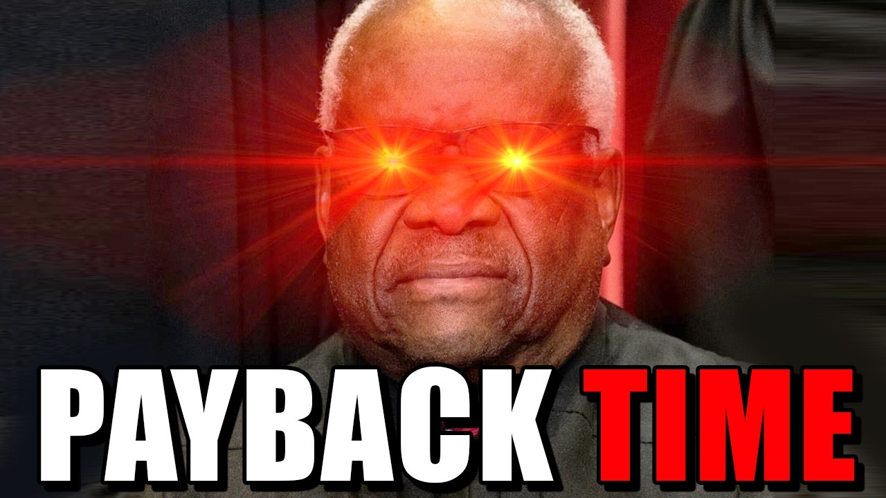 Clarence Thomas is FKN PISSED.