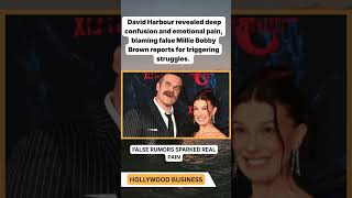 David Harbour Breaks Silence On Mental Breakdown And Millie Bobby Brown Rumors