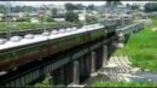 EF58-61+ゆとりミステリートレイン＠安中鉄橋