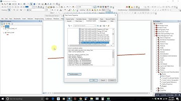 Projecting Data in Arcview