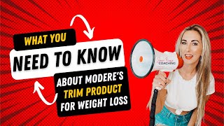 Modere TRIM - What You NEED TO KNOW! | Weight Loss Transformation | Weight Loss Supplements