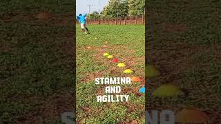 Improving stamina and Agility on the pitch . subscribe for more videos like this