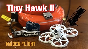 Tiny Hawk II Maiden flight...