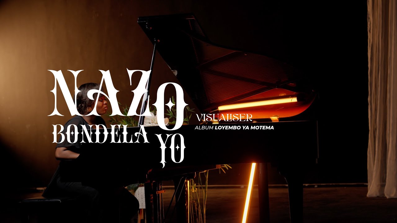 Rosny Kayiba - Nazo bondela yo (Remix) Lyrics ( Visualizer)