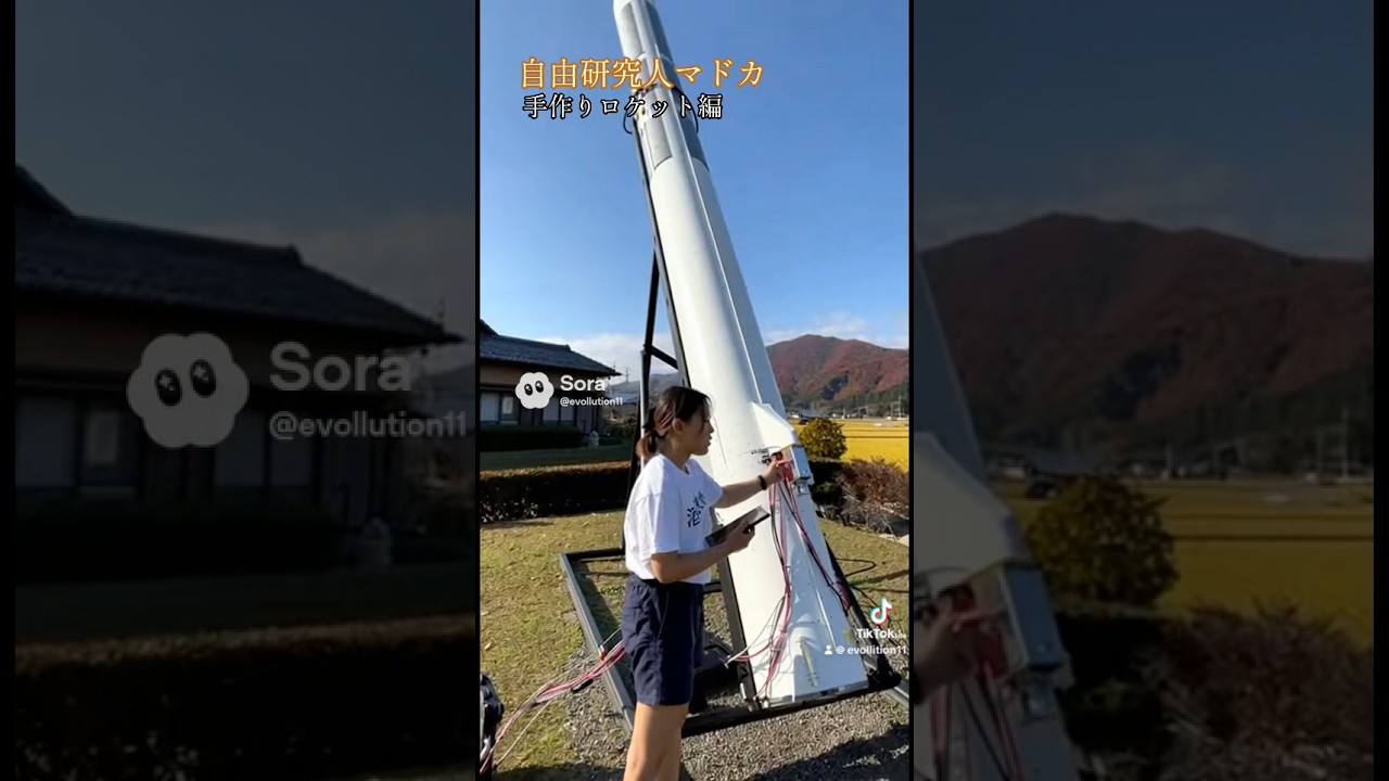 自由研究人マドカ🚀手作りロケット編【前編】