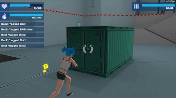 KITSUNETSUKI project: customization, AI, respawn, PvE - #Panda3D #GameDev