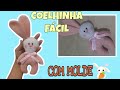 COELHO EM FELTRO COM MOLDE - TUTORIAL FAÇIL    #coelhoemfeltro #feltbunny #rabbit #façaevenda #diy