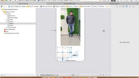 How To Merge Two Images | XCODE 10.2 | SWIFT 5
