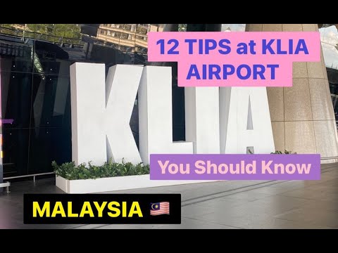 Video: Kuala Lumpur International Airport Guide