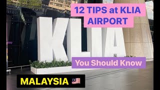 12 tips you should know at KLIA (Kuala Lumpur International Airport) , Malaysia 🇲🇾 screenshot 5