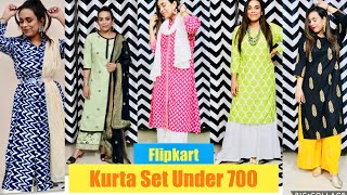 Flipkart Kurta Set Haul || Under 700 Only || Party And Office Wear || 2020