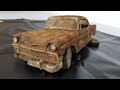 RESTORATION AND CUSTOM BEL AIR 1956 MODEL CAR