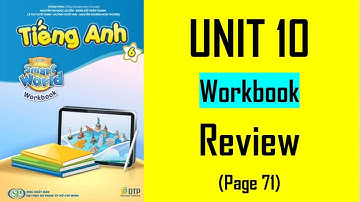 TIẾNG ANH 6 (Workbook - I Learn Smart World) - UNIT 10. Cities around the World - Review