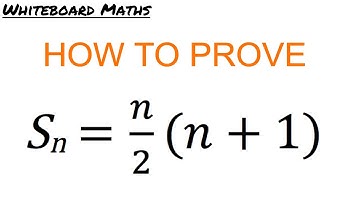 Proof of the formula for the sum of n natural numbers