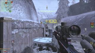 Call Of Duty: Modern Warfare 3 PC Nice Sniper (MSR) Killfeed on Outpost - Domination (Ground War)