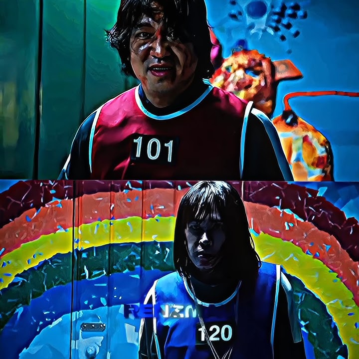 101 vs 120 in Squid game☠️🔥 #edit #xyzbca #shorts #squidgame