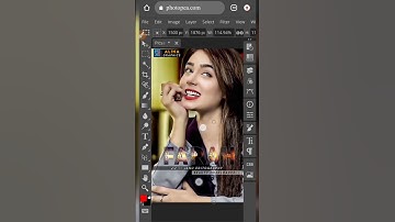 Photopea Glass Font | #photopea #shorts #shortvideo #short