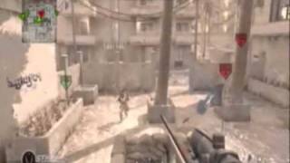 Call of Duty 4 i like to slow-mo bounce kill noobs