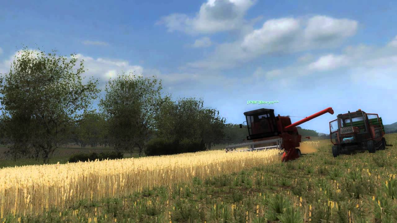PGR BOREK FARMS ''Żniwa na Boćkowie'' YouTube