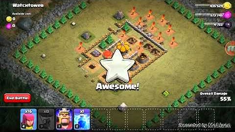 Clash of Clans Level 17 - Watchtower