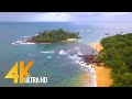 Bird's Eye View of Madagascar Island - 4K Aerial Relaxation Video with Calming Music