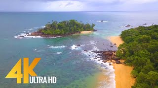 Bird's Eye View of Madagascar Island - 4K Ambient Drone Film with Calming Music