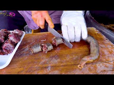 [거제도 로컬 현지인 맛집] 장평동 옛날조선만두식혜 순대트럭 Part 2 순대 내장 찰순대 야채순대 고기순대 김치순대 왕순대 모듬순대 Korean sundae intestines