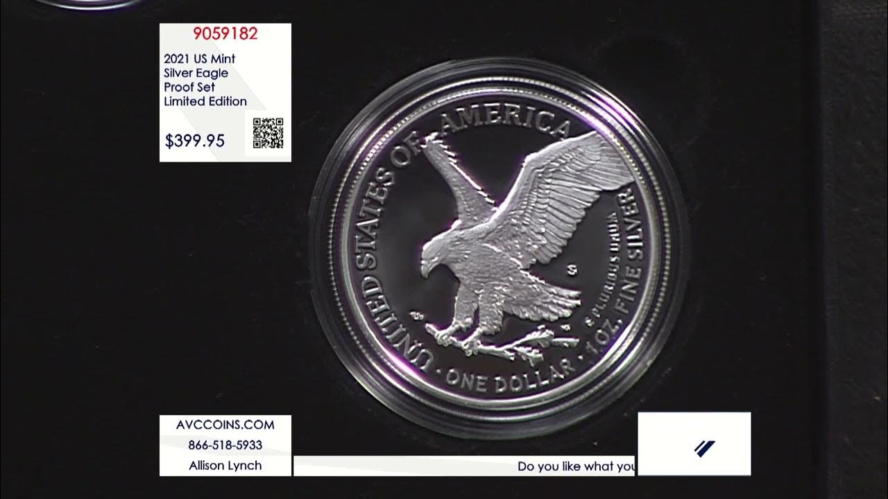 2021 US Mint Silver Eagle Proof Set Limited Edition YouTube