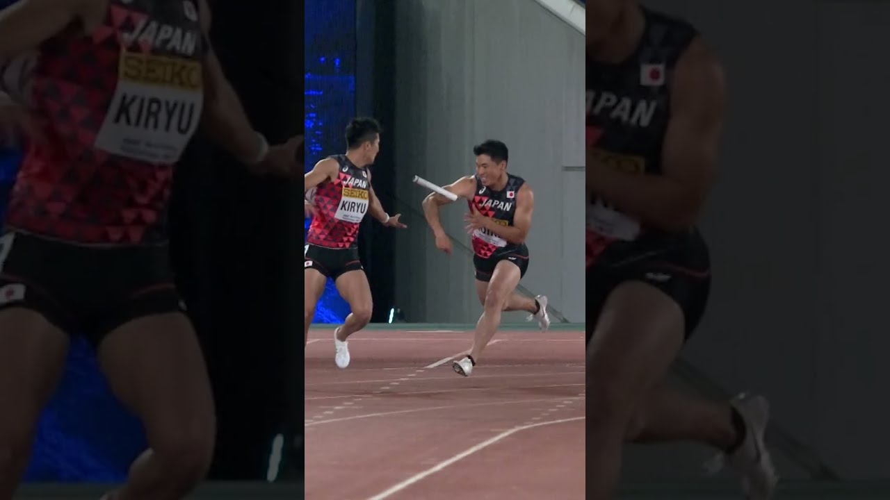 How Did He Even Catch That Japan Relay Running