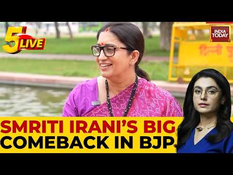 Smriti Irani's Big Comeback In BJP's New Team: Irani Has Been Appointed National General Secretary