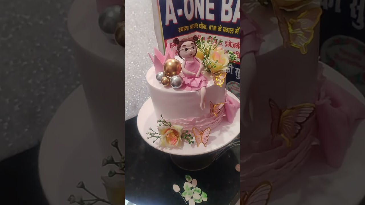 New look Barbie doll design decoration 