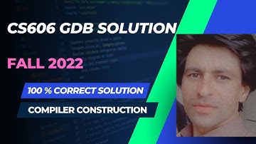 cs606 GDB Solution Fall 2022 | cs606 GDB solution 2023