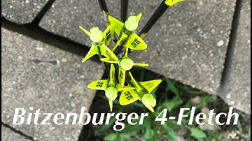 How to 4-Fletch on a Bitzenburger (step by step)