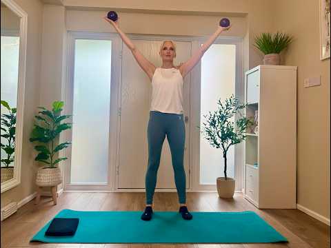 Upper Body Express Class with hand weights