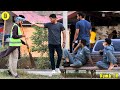 Rude Boys Insulting Cleaner in Public (Social Experiment)