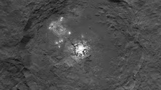 Occator crater's bright spots might be salts