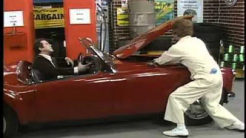BIZARRE:  Ernest Ernest, Faith Healer to the Cars