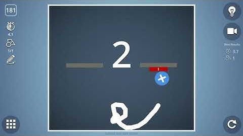 Brain It On! Level 181 In One Shape