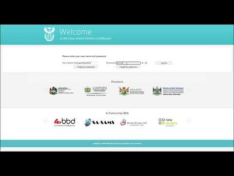 How to log on to the Free State DDD Dashboard