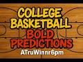 BOLD College Basketball Picks 2.12.26 | TOP PLAYS