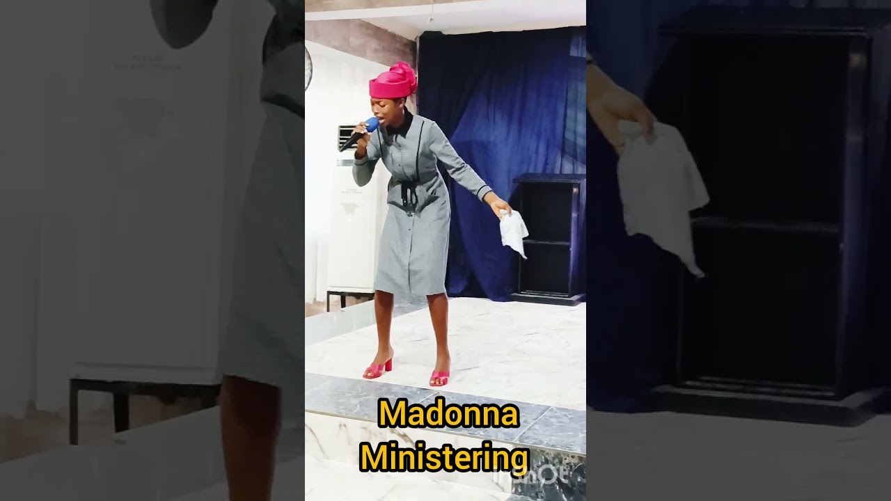 Madonna Chiagoziem,  ministering in songs
